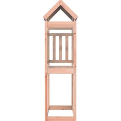 vidaXL Tour de jeu Marron 52,5 x 110,5 x 215 cm Bois solide de Douglas