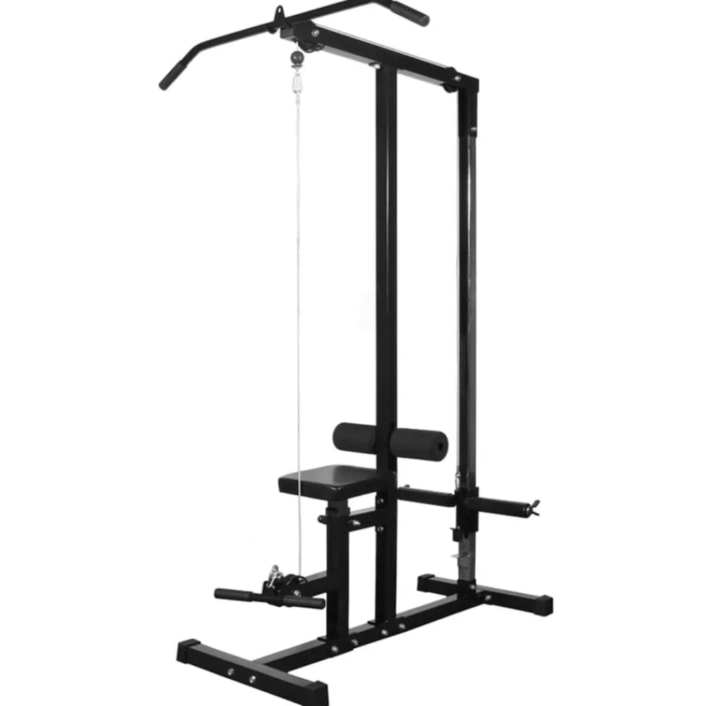 vidaXL Tour de musculation avec plaques de poids 40 kg
