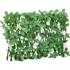 vidaXL Treillis de lierre artificiel extensible vert 180x30 cm