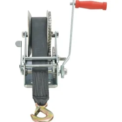Manutention De Matériaux-vidaXL Treuil à main avec sangle 1587 kg