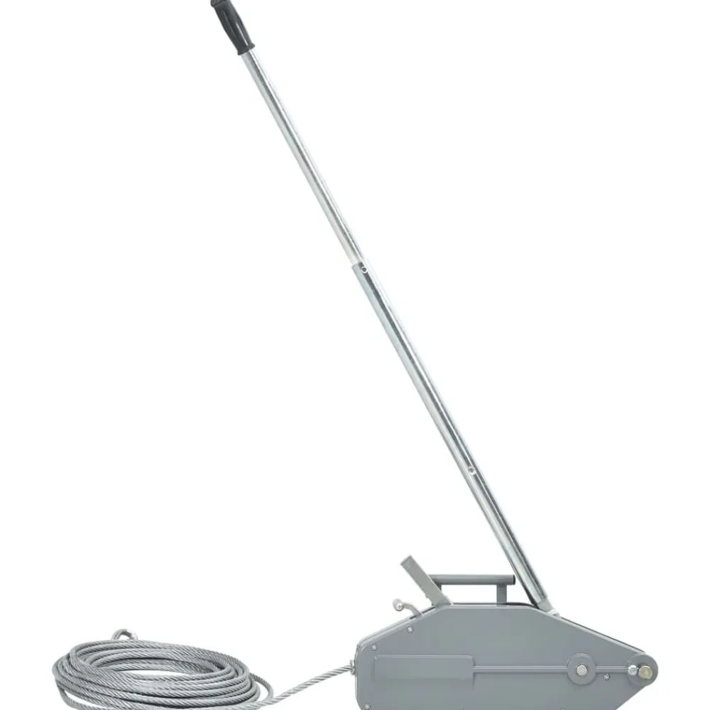 Manutention De Matériaux-vidaXL Treuil de levage à câble 1600 kg