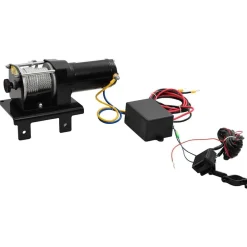 Manutention De Matériaux-vidaXL Treuil électrique 12 V 1360 kg avec télécommande sans fil