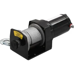 Manutention De Matériaux-vidaXL Treuil électrique 12 V 1360 kg avec télécommande sans fil