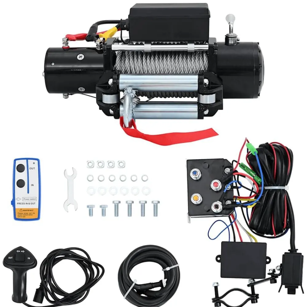 vidaXL Treuil électrique 12 V 5909 kg