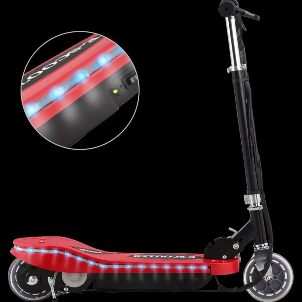 vidaXL Trottinette électrique avec LED 120 W