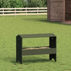 vidaXL Trough d'alimentation pour le bétail 79 x 35 x 62 cm