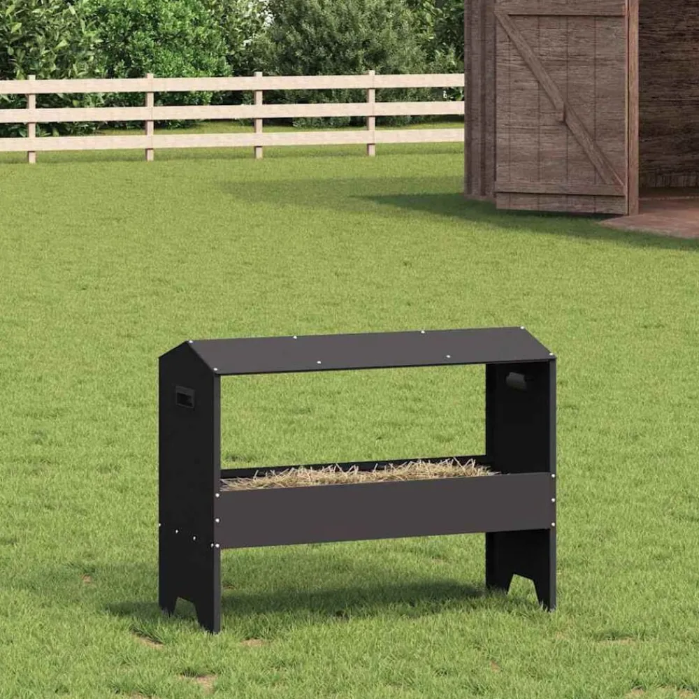 vidaXL Trough d'alimentation pour le bétail 79 x 35 x 62 cm