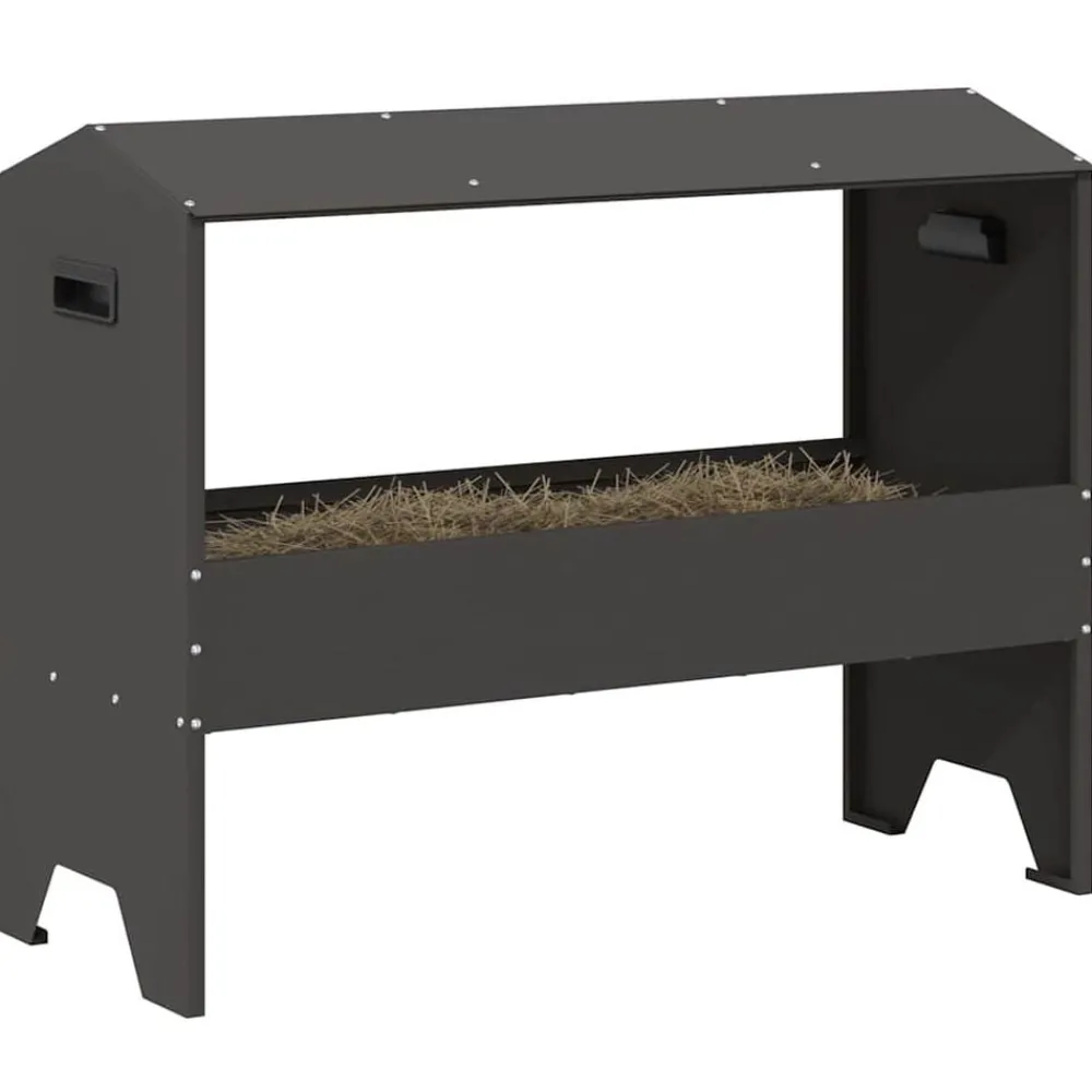 vidaXL Trough d'alimentation pour le bétail 79 x 35 x 62 cm