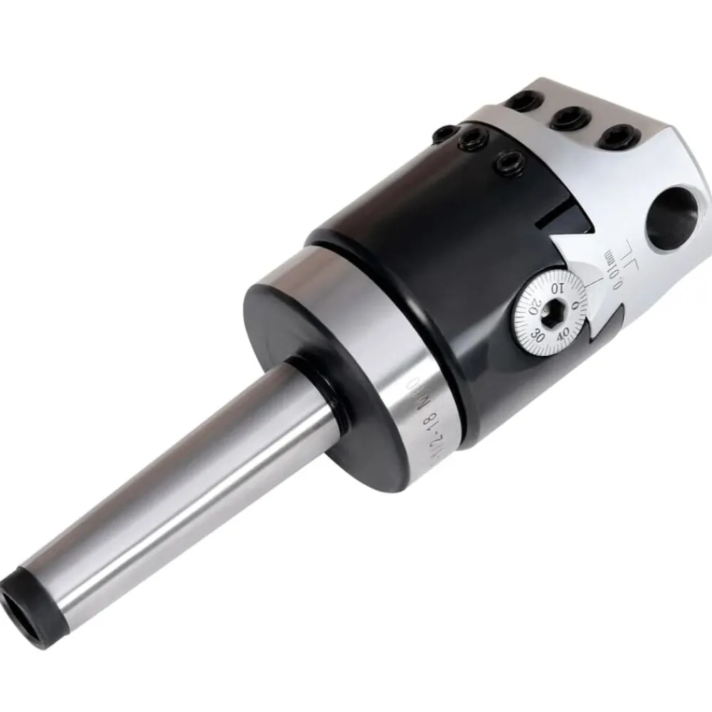 vidaXL Tête d'alésage 50 mm et tige de perçage MT2 de fraisage à tour