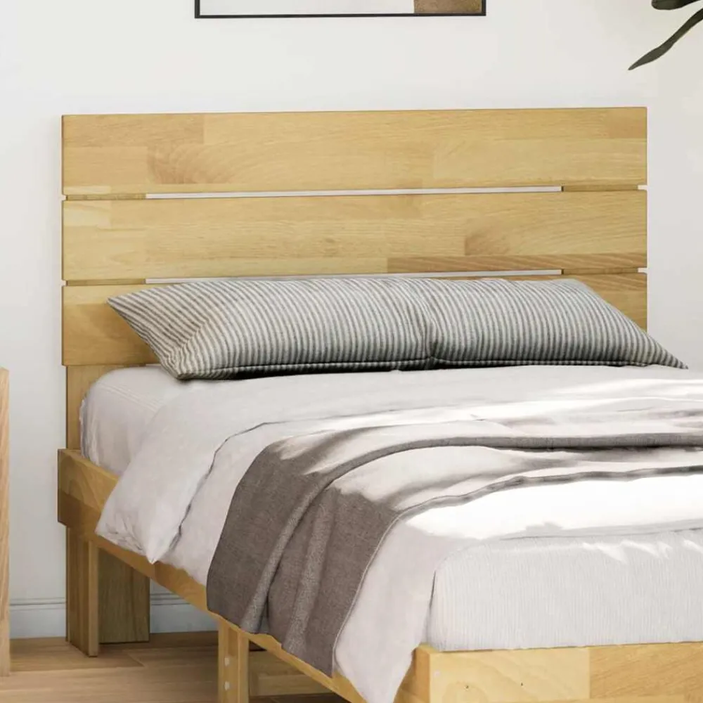 Lits & Accessoires-vidaXL Tête de lit 75 cm bois massif de chêne