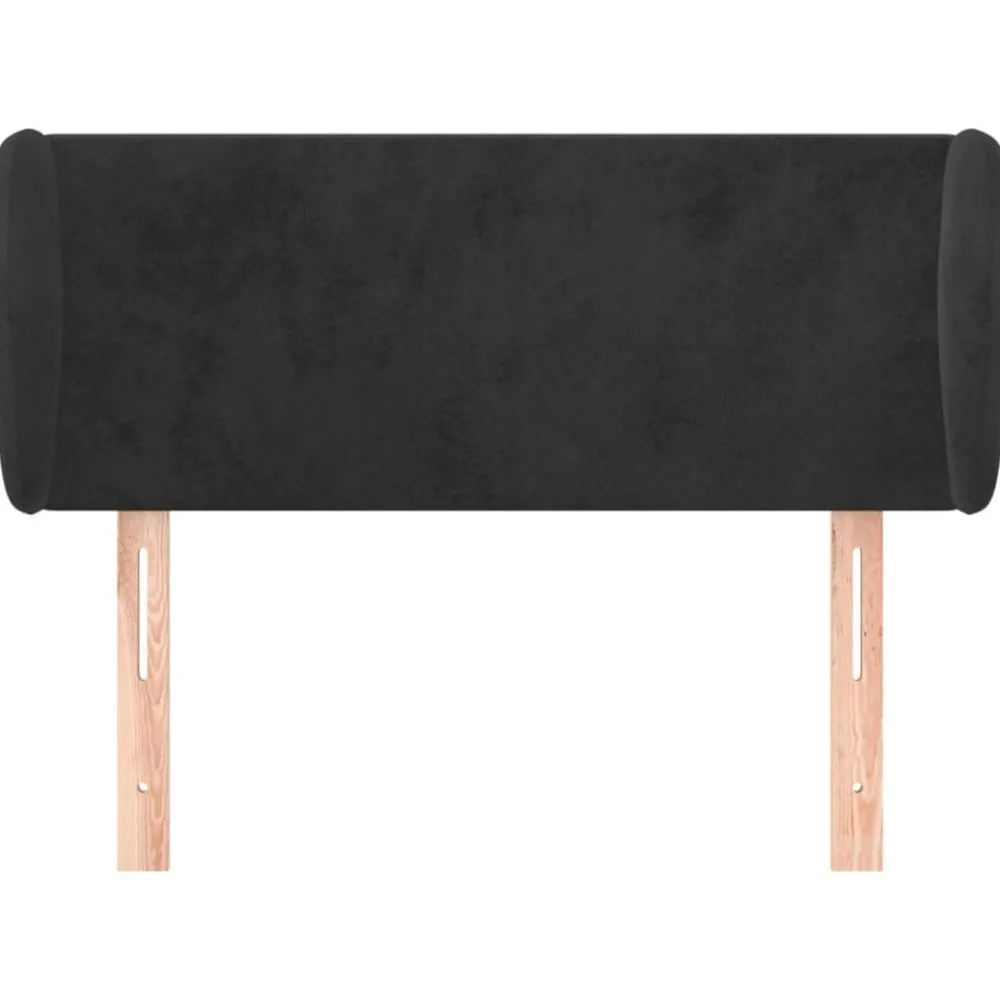 vidaXL Tête de lit avec oreilles 83x23x78/88 cm Velours