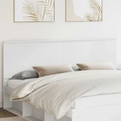 vidaXL Tête de lit avec tête de lit 200 cm Bois d'ingénierie