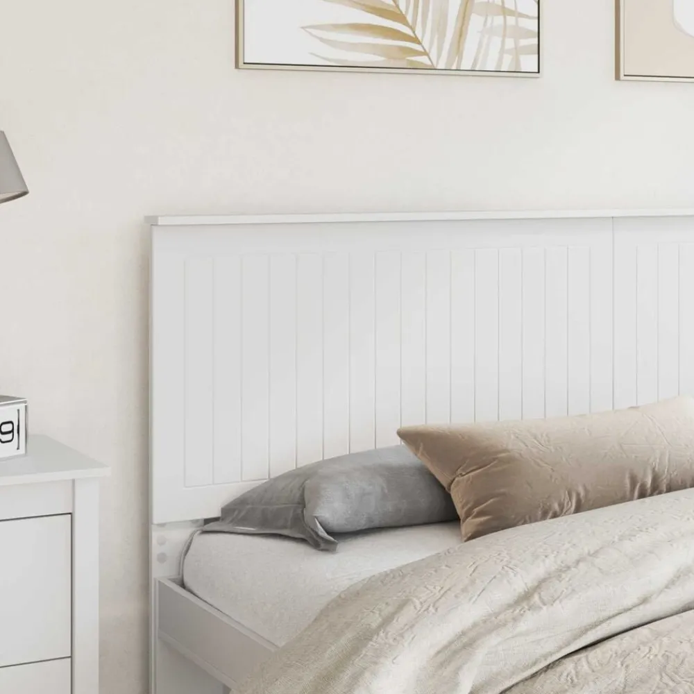 vidaXL Tête de lit avec tête de lit 200 cm Bois d'ingénierie