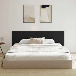 Lits & Accessoires-vidaXL Tête de lit Blanc 120x1,5x80 cm Bois d'ingénierie