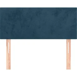 vidaXL Tête de lit 80x5x78/88 cm Velours
