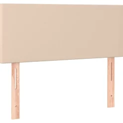 Lits & Accessoires-vidaXL Tête de lit 80x5x78/88 cm Similicuir Cappuccino