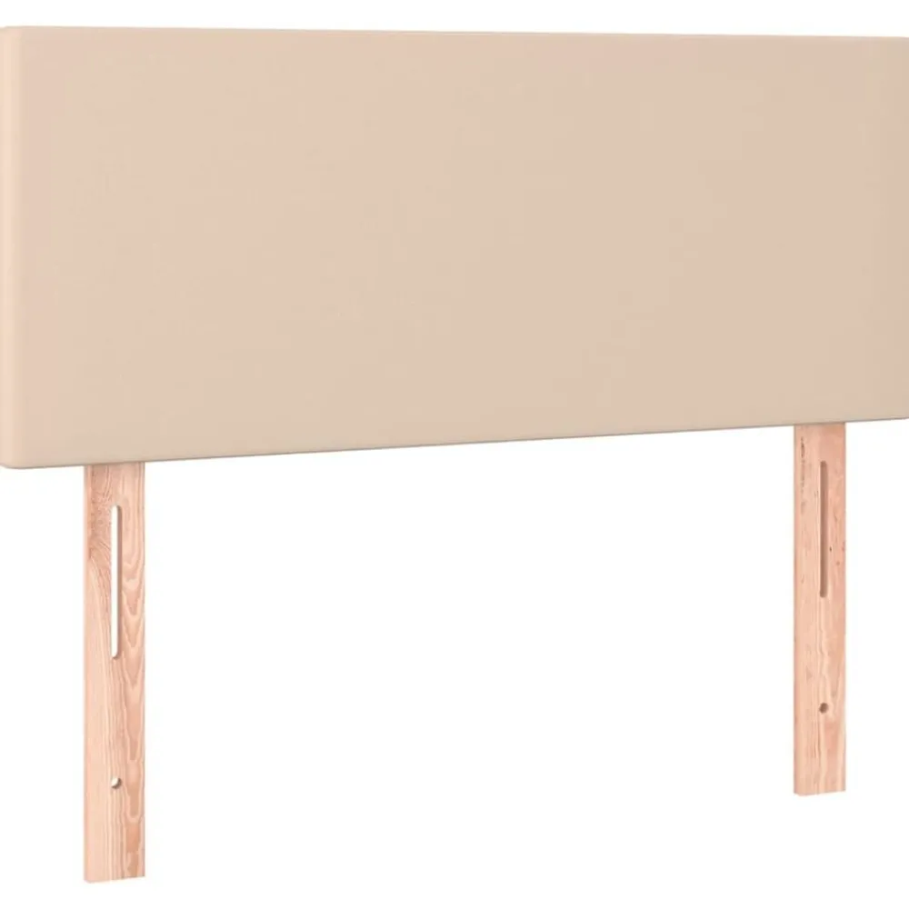 Lits & Accessoires-vidaXL Tête de lit 80x5x78/88 cm Similicuir Cappuccino