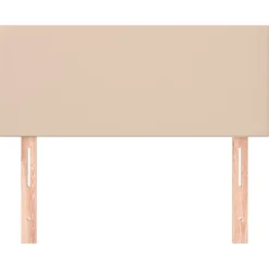 Lits & Accessoires-vidaXL Tête de lit 80x5x78/88 cm Similicuir Cappuccino