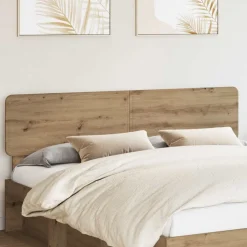 Lits & Accessoires-vidaXL Tête de lit Chêne artisanal 90 cm Bois d'ingénierie Ch&ecirc;ne artisanal