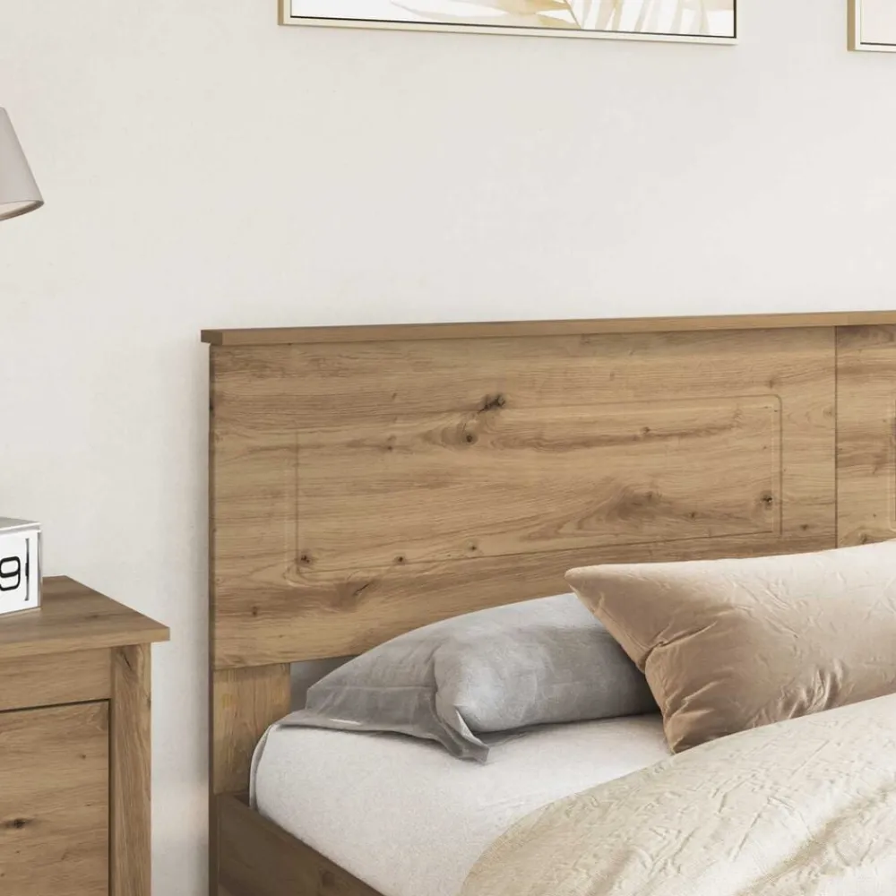 vidaXL Tête de lit Chêne artisanal 90 cm Bois d'ingénierie