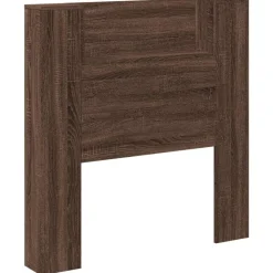 Lits & Accessoires-vidaXL Tête de lit Chêne brun 100 x 16,5 x 103,5 cm Bois d'ingénierie Chêne marron