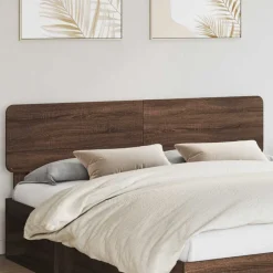 Lits & Accessoires-vidaXL Tête de lit Chêne brun 90 cm Bois d'ingénierie Ch&ecirc;ne brun