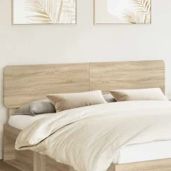 Lits & Accessoires-vidaXL Tête de lit Chêne Sonoma 90 cm Bois d'ingénierie Ch&ecirc;ne sonoma
