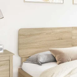 Lits & Accessoires-vidaXL Tête de lit Chêne Sonoma 90 cm Bois d'ingénierie Chêne sonoma