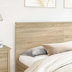 vidaXL Tête de lit Chêne Sonoma 200 cm Bois d'ingénierie