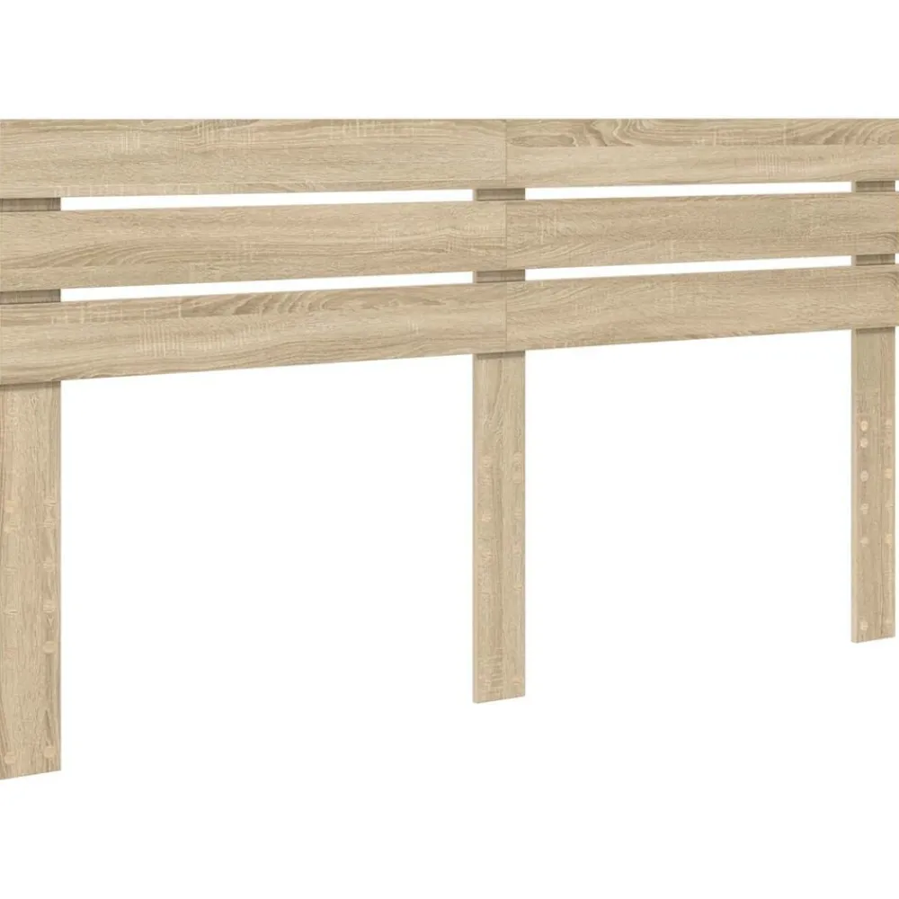 Lits & Accessoires-vidaXL Tête de lit Chêne Sonoma 100 cm Bois d'ingénierie Chêne Sonoma