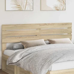 Lits & Accessoires-vidaXL Tête de lit Chêne Sonoma 100 cm Bois d'ingénierie Ch&ecirc;ne Sonoma