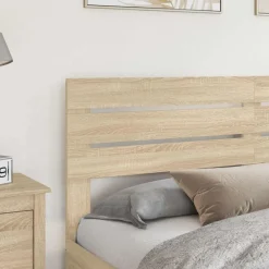 Lits & Accessoires-vidaXL Tête de lit Chêne Sonoma 100 cm Bois d'ingénierie Chêne Sonoma