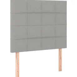 vidaXL Tête de lit 80x5x118/128 cm Tissu