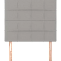 vidaXL Tête de lit 80x5x118/128 cm Tissu
