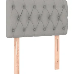 vidaXL Tête de lit 80x7x78/88 cm Tissu