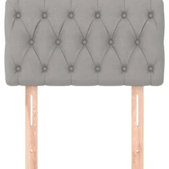 vidaXL Tête de lit 80x7x78/88 cm Tissu