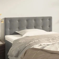 vidaXL Tête de lit 80x5x78/88 cm Velours