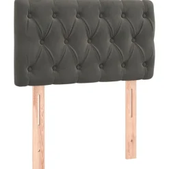 vidaXL Tête de lit 80x7x78/88 cm Velours