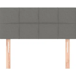 vidaXL Tête de lit 80x5x78/88 cm Tissu