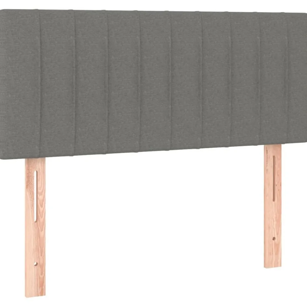 vidaXL Tête de lit 80x5x78/88 cm Tissu