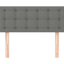 vidaXL Tête de lit 80x5x78/88 cm Tissu