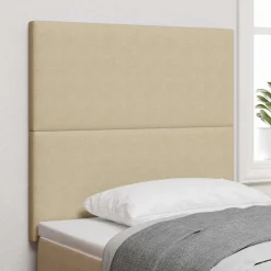 vidaXL Tête de lit Gris Vert Clair 80 cm Tissu en velours côtelé