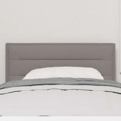 vidaXL Tête de lit LED avec bandes LED 80 cm tissu