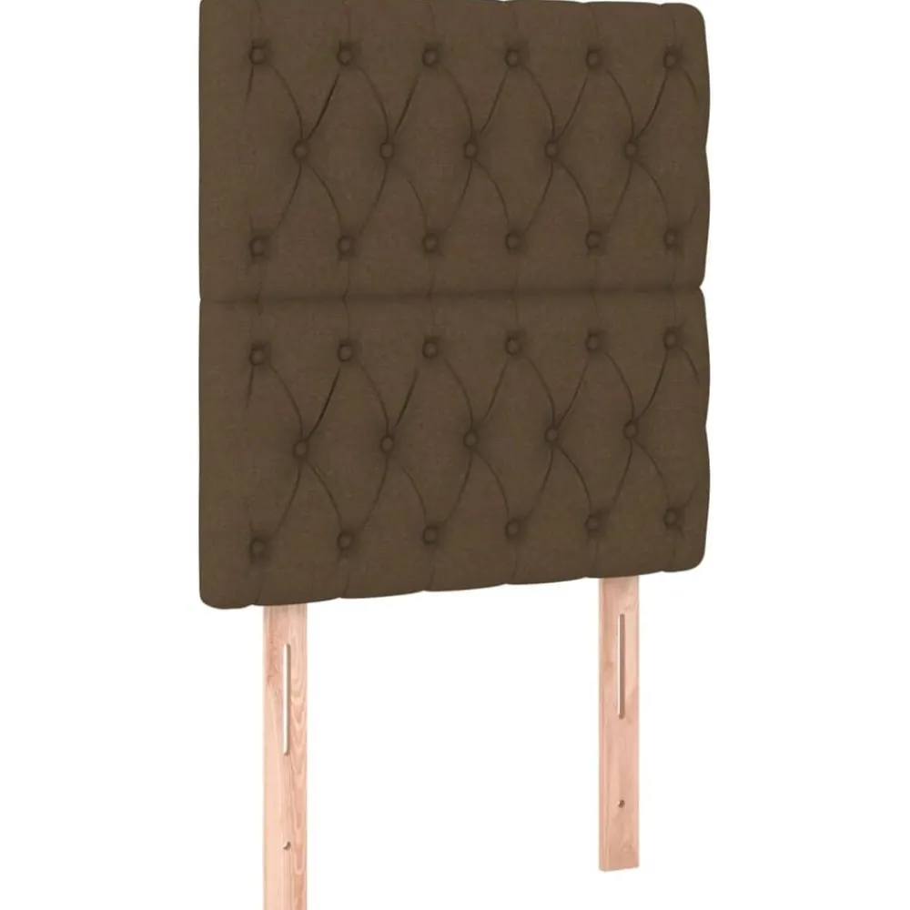 vidaXL Tête de lit 80x7x118/128 cm Tissu