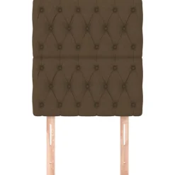 vidaXL Tête de lit 80x7x118/128 cm Tissu