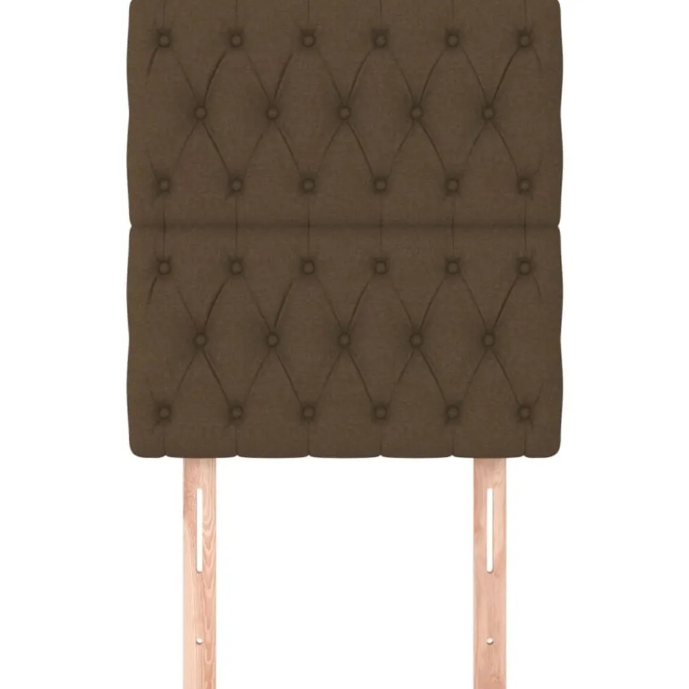vidaXL Tête de lit 80x7x118/128 cm Tissu