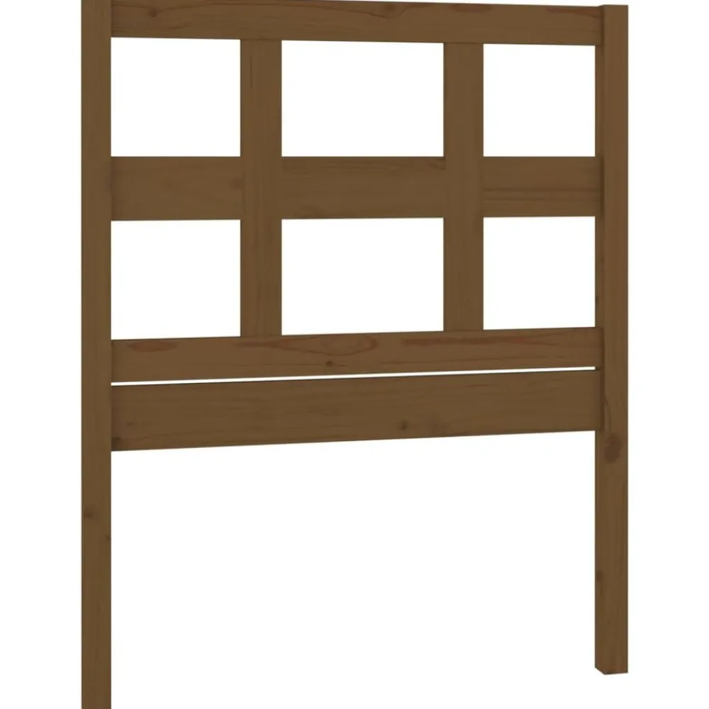 vidaXL Tête de lit 80,5x4x100 cm Bois massif de pin