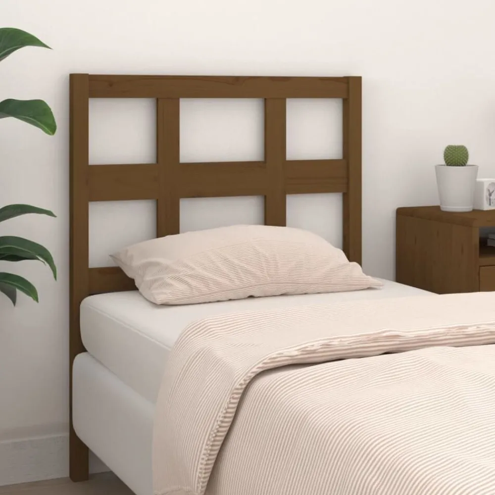 vidaXL Tête de lit 80,5x4x100 cm Bois massif de pin