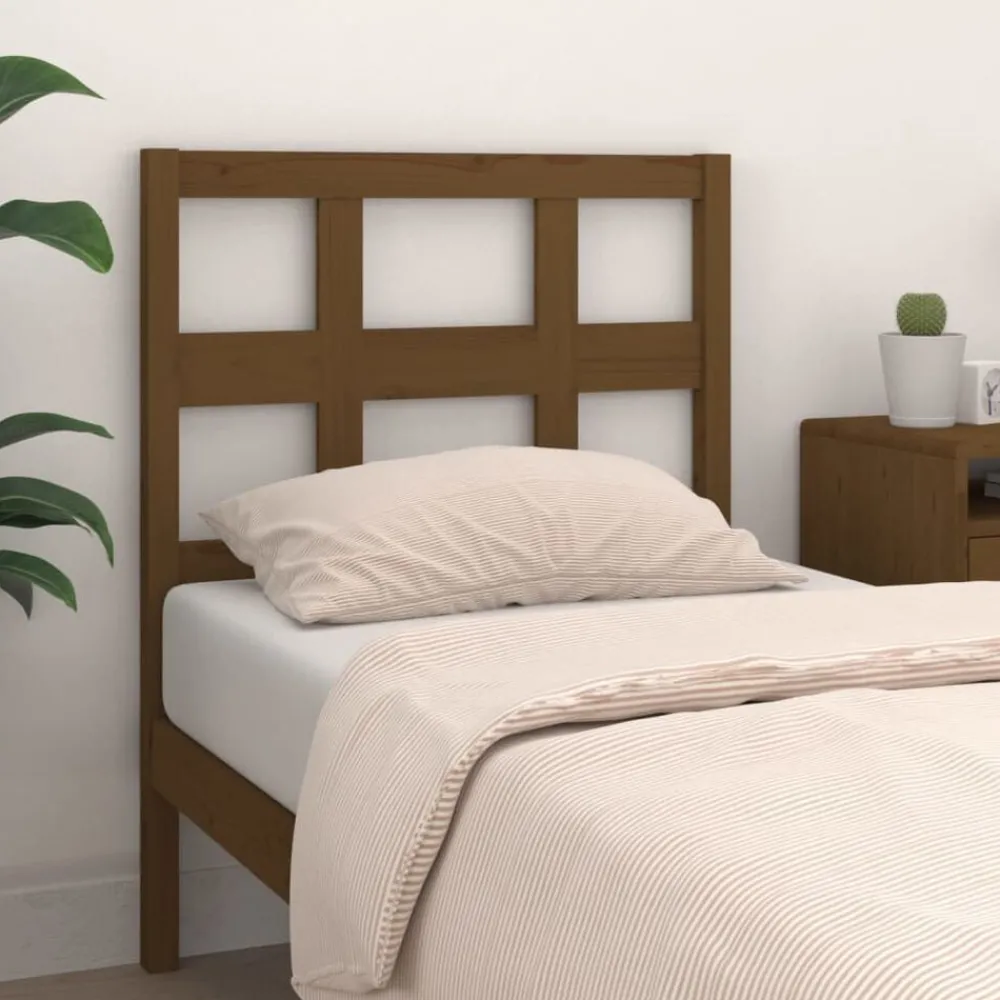 vidaXL Tête de lit 80,5x4x100 cm Bois massif de pin