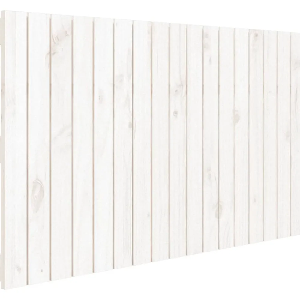 vidaXL Tête de lit murale 108x3x60 cm Bois massif de pin